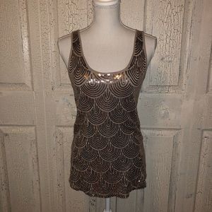 |DONATING SOON| Charlotte Russe medium sequin blouse.